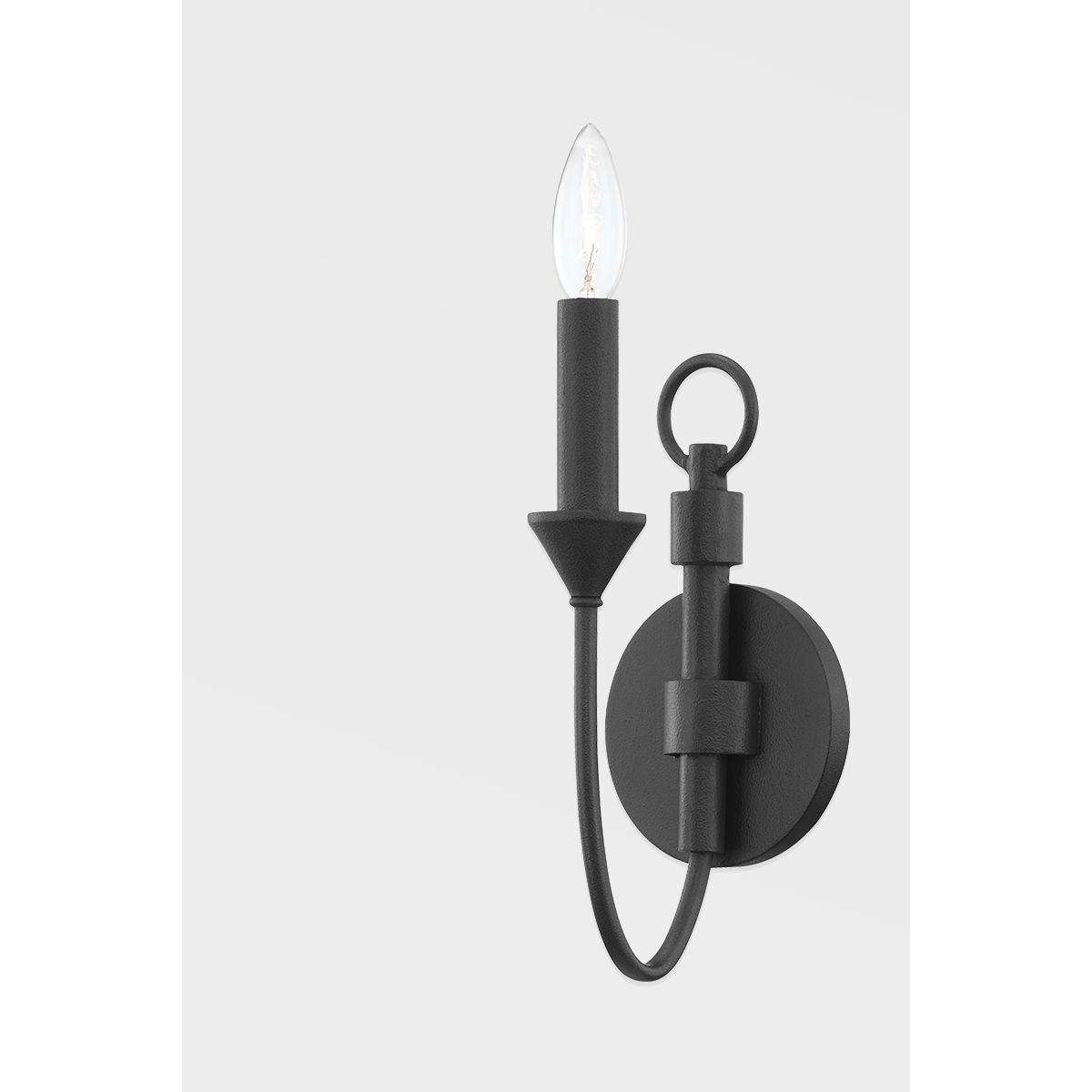 Cate 14 in. Armed Sconce Iron finish