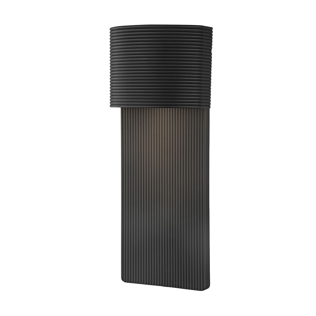 TEMPE 17 in. LED Outdoor Wall Sconce Black Finish - Bees Lighting