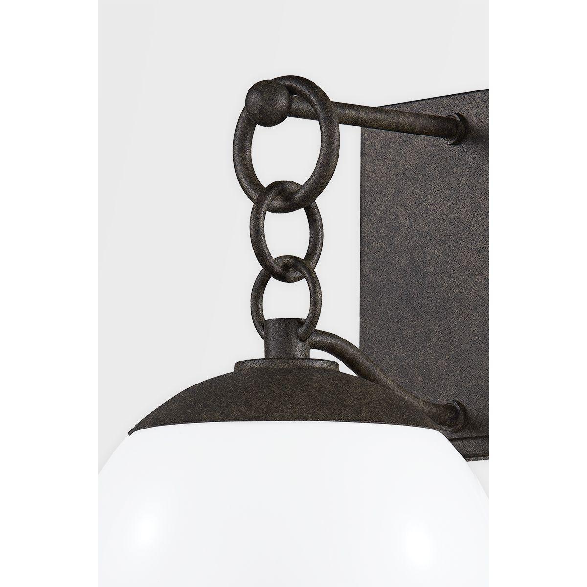 STORMY 13 in. Outdoor Wall Sconce French iron Finish - Bees Lighting