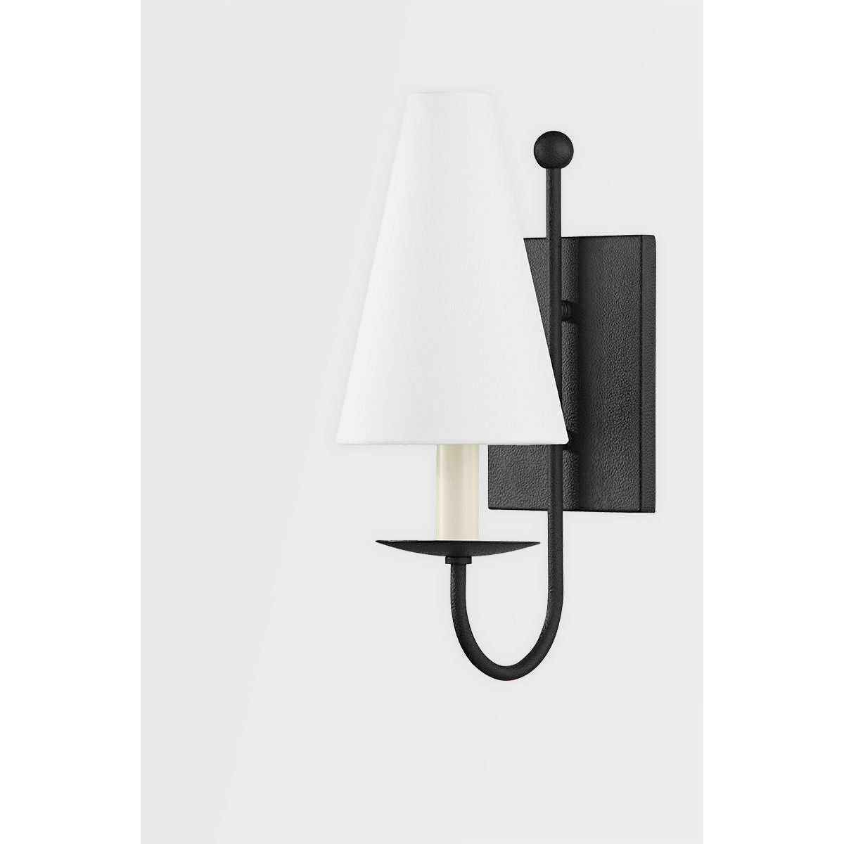 IDRIS 14 in. Armed Sconce iron finish - Bees Lighting