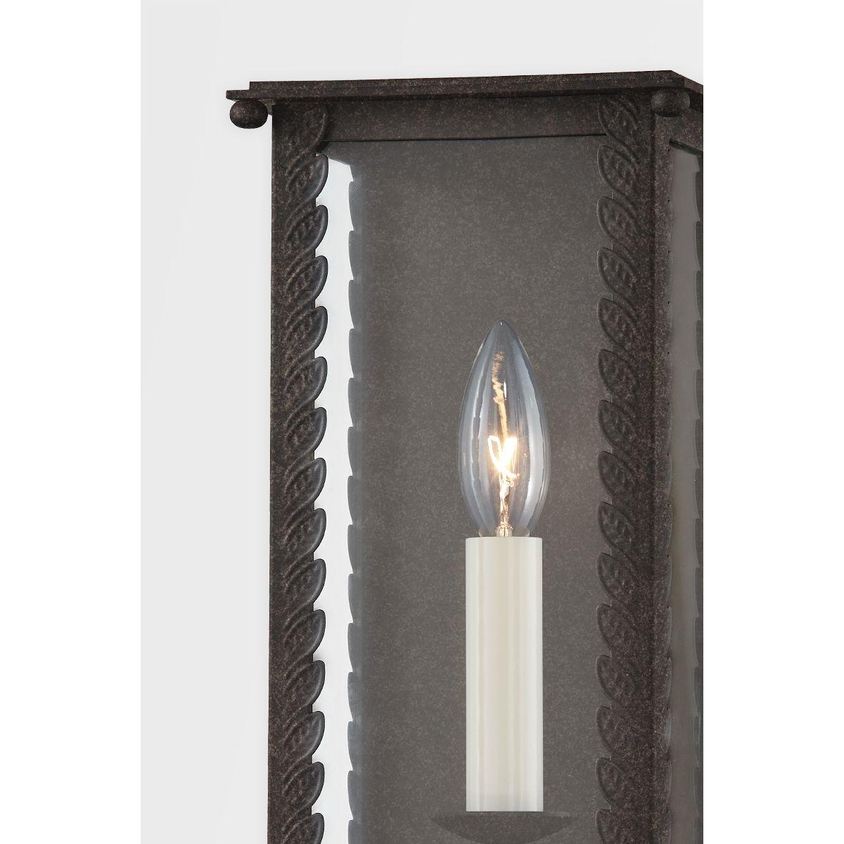 ZUMA 13 in. Outdoor Wall Sconce French iron Finish - Bees Lighting