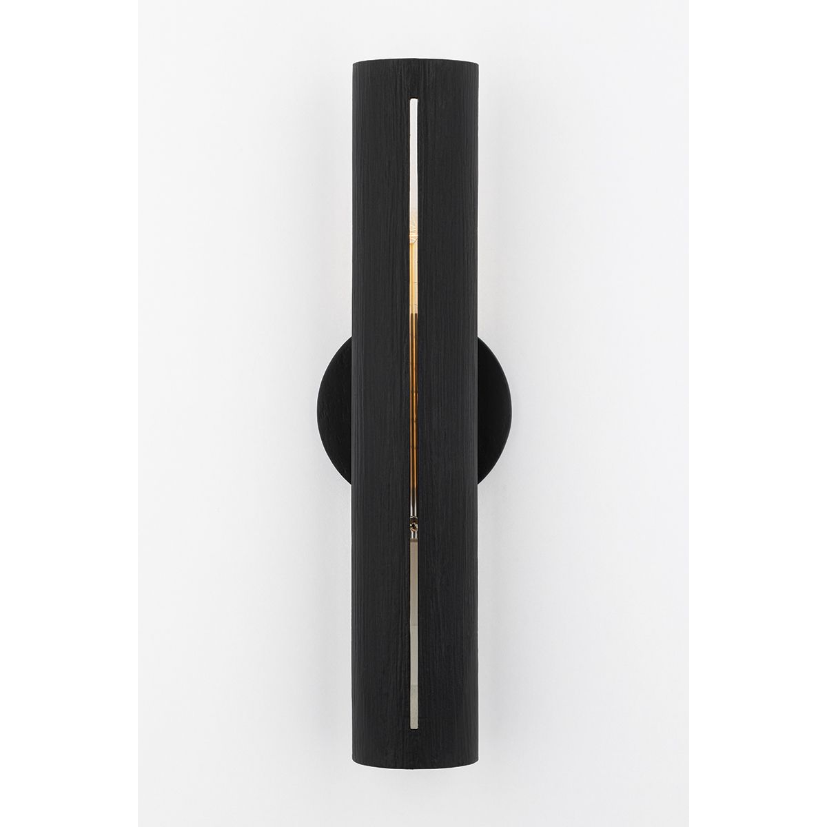 Brandon 18 in. Wall Light Textured Black finish