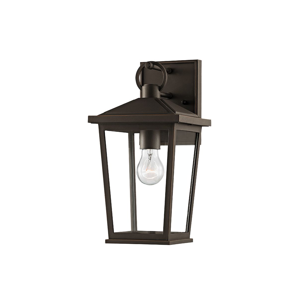 SOREN 14 in. Outdoor Wall Lantern Textured Bronze Finish - Bees Lighting