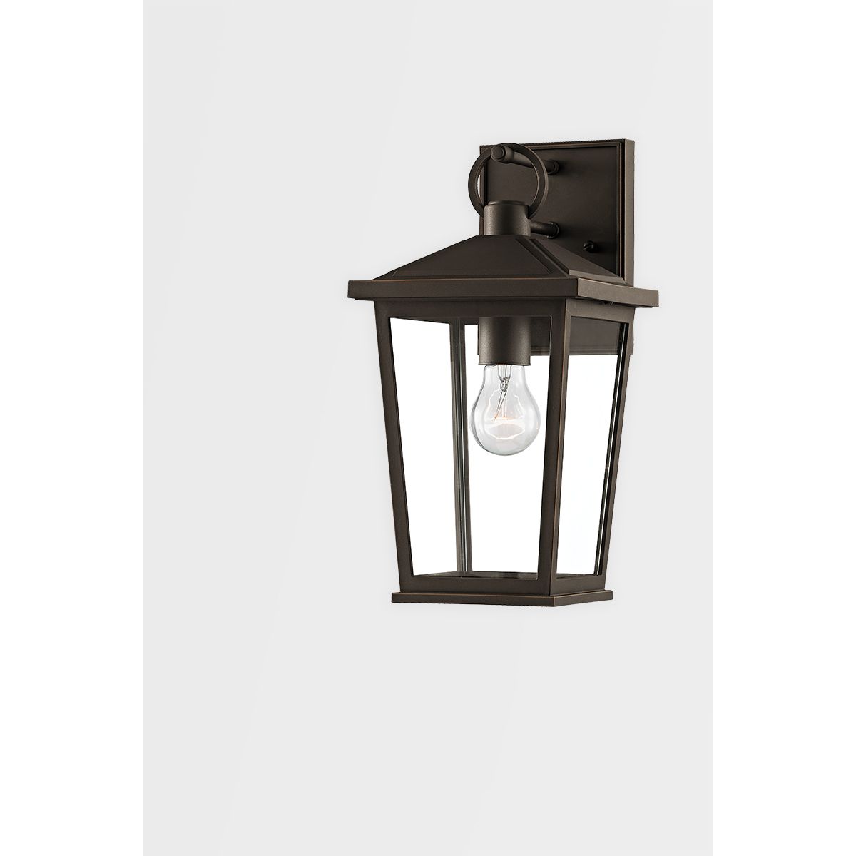 SOREN 14 in. Outdoor Wall Lantern Textured Bronze Finish - Bees Lighting