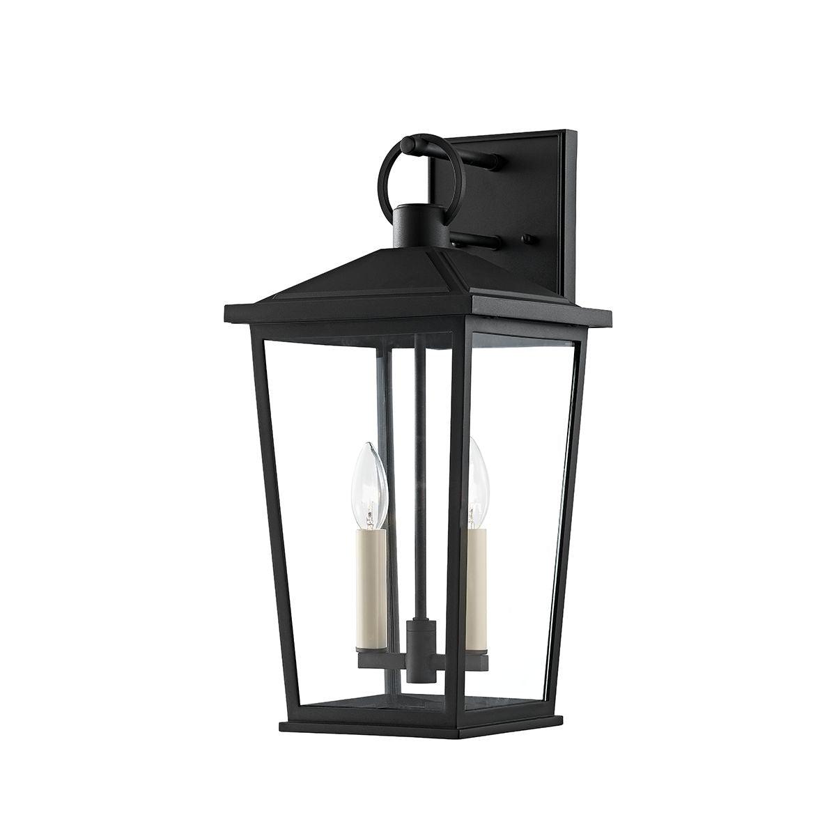 SOREN 20 in. 2 Lights Outdoor Wall LanternTextured Black Finish - Bees Lighting