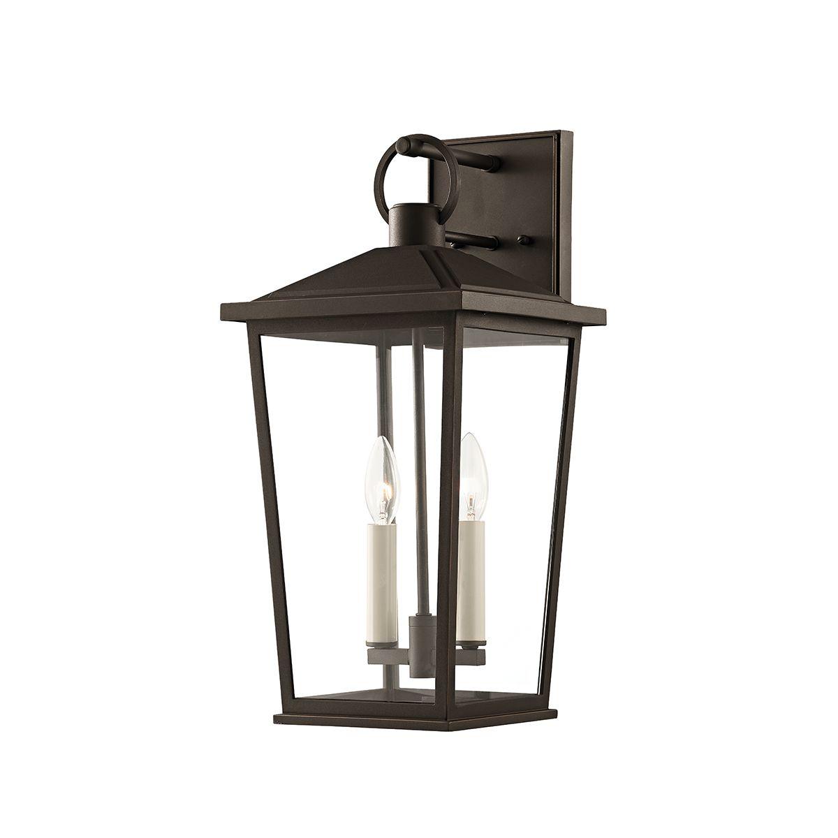 SOREN 20 in. 2 Lights Outdoor Wall Lantern Textured Bronze Finish - Bees Lighting