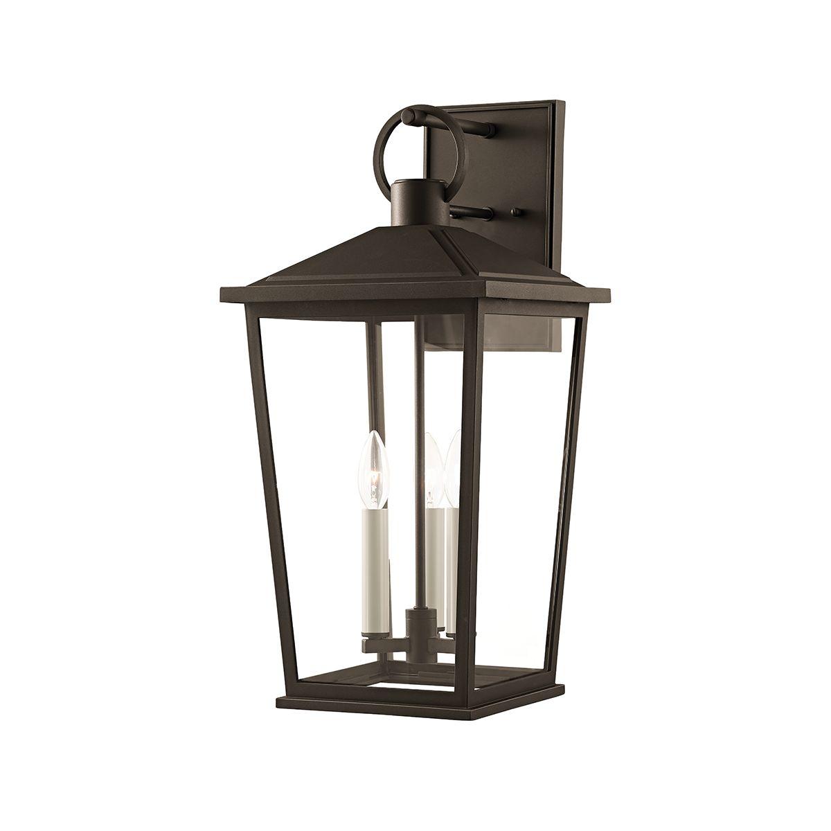 SOREN 23 in. 3 Lights Outdoor Wall Lantern Textured Bronze Finish - Bees Lighting