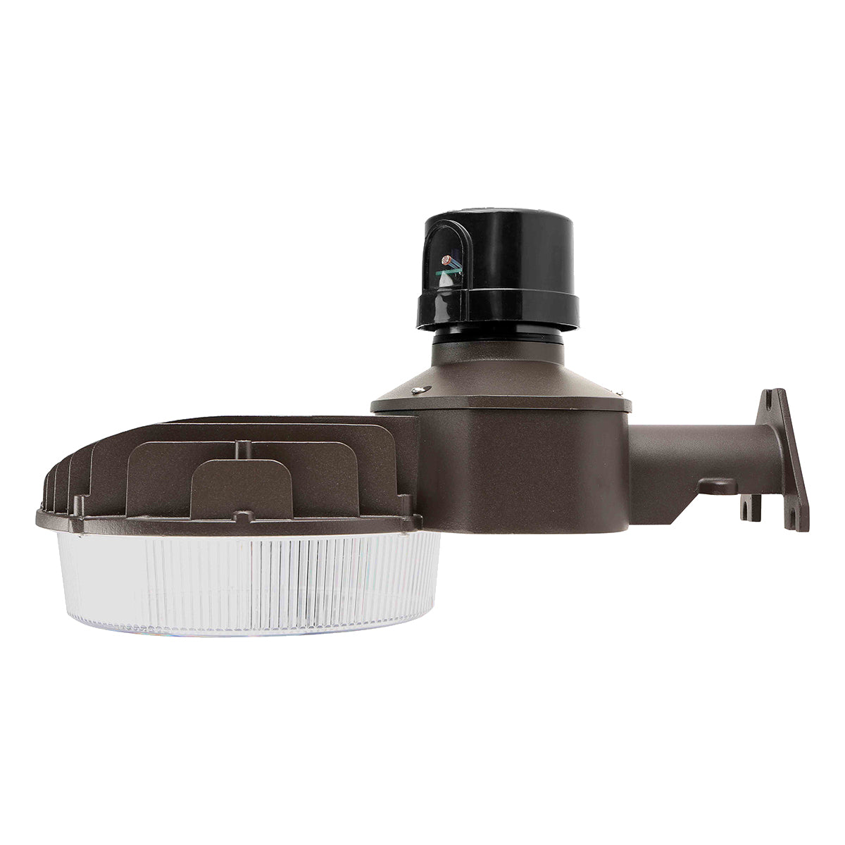 LED Street Light With Photocell, 32-80W, 12000Lm, 30K/40K/50K, Pole Mount, 120-277V, Bronze