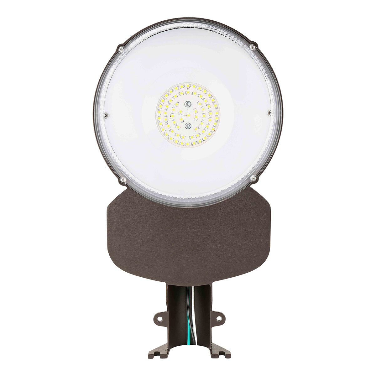 LED Street Light With Photocell, 32-80W, 12000Lm, 30K/40K/50K, Pole Mount, 120-277V, Bronze