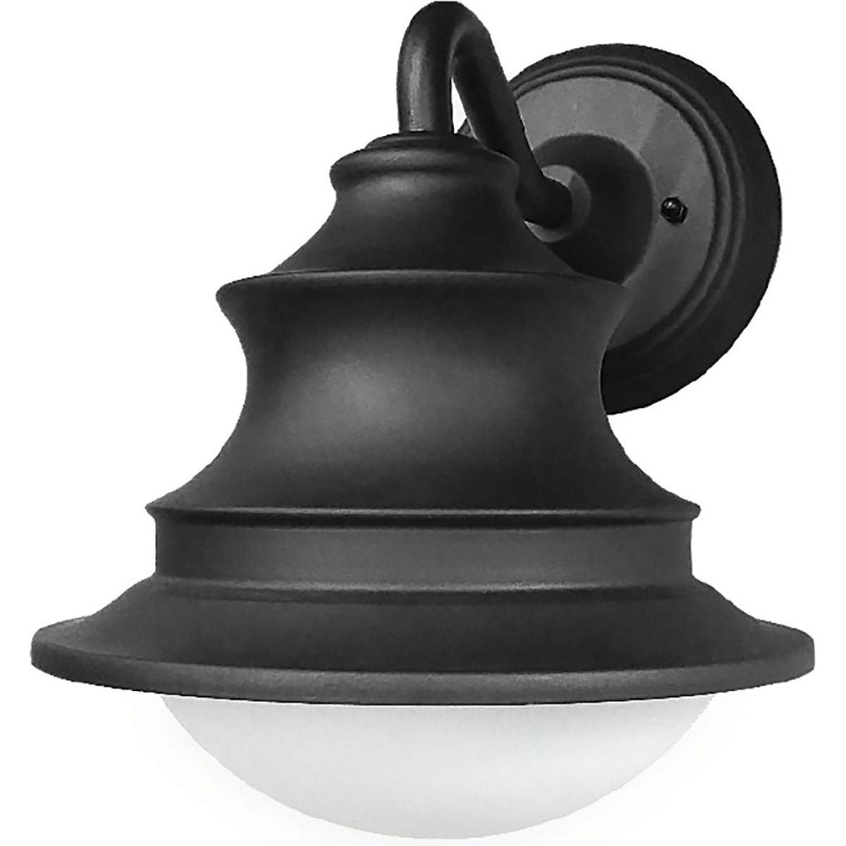 Butler 11 in. LED Outdoor Wall Sconce 3000K Black Finish - Bees Lighting