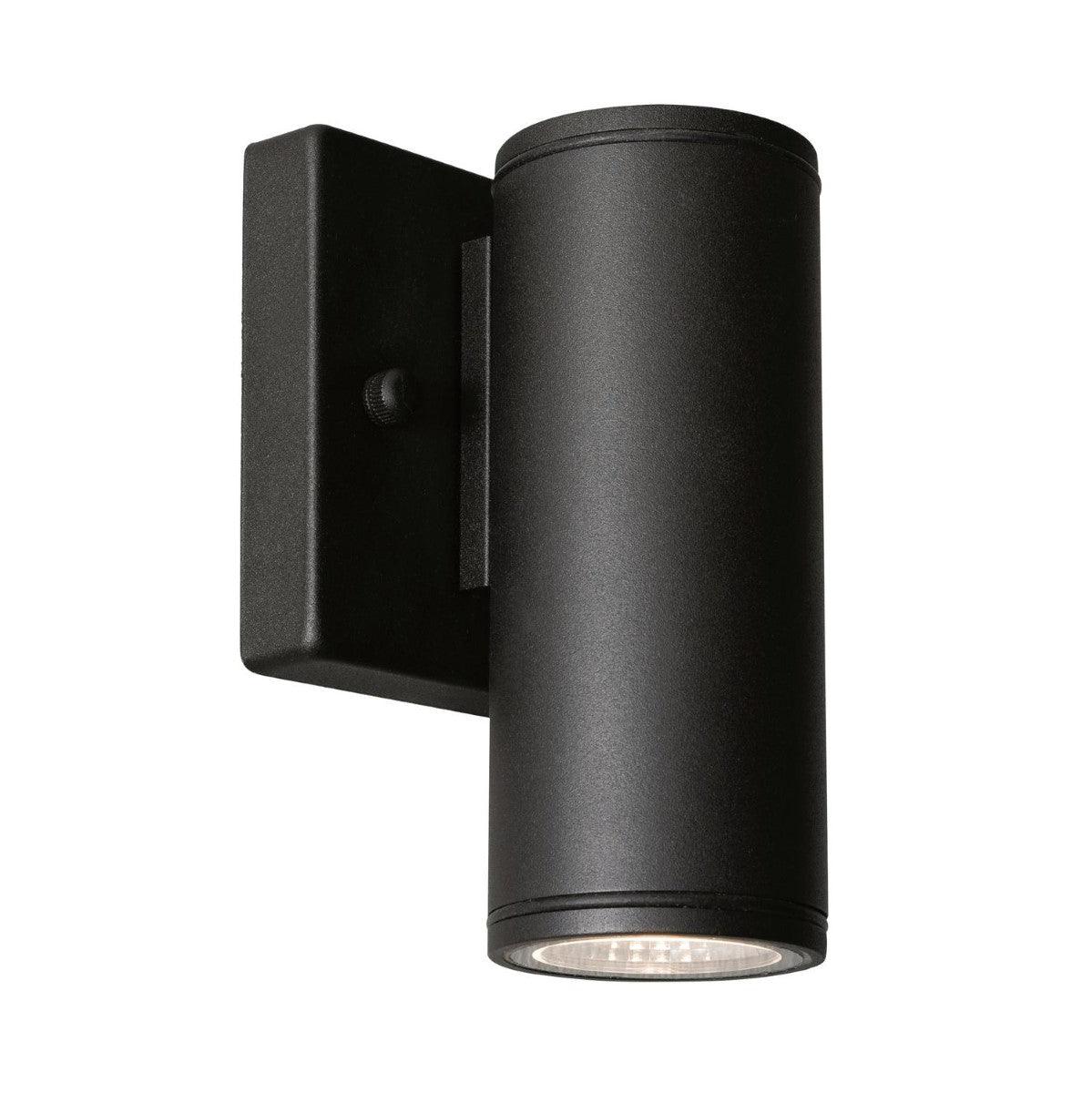 Beverly 6 in. LED Outdoor Wall Light 120-277V, Selectable CCT Black - Bees Lighting