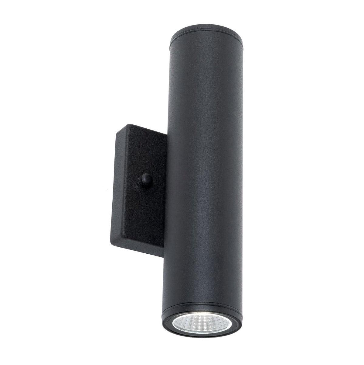 Beverly 10 in. LED Outdoor Wall Light 120-277V, Selectable CCT Black - Bees Lighting