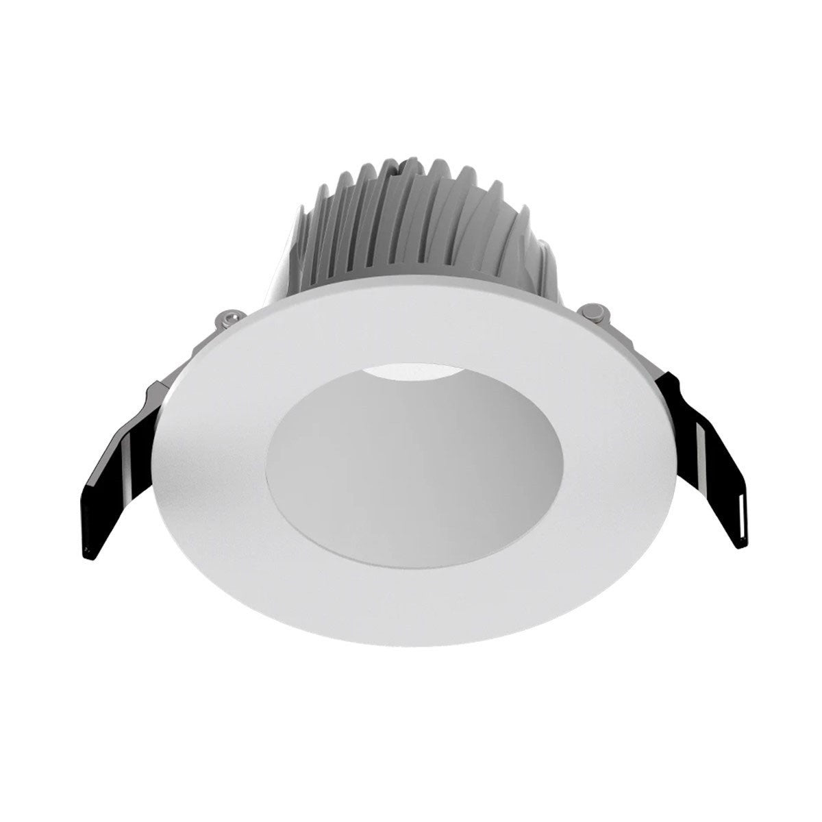 3 Inch Deep Regress LED Commercial Downlight, 5.5W|7W|8.5W, 600 Lumens, Selectable CCT, Matte Silver Finish