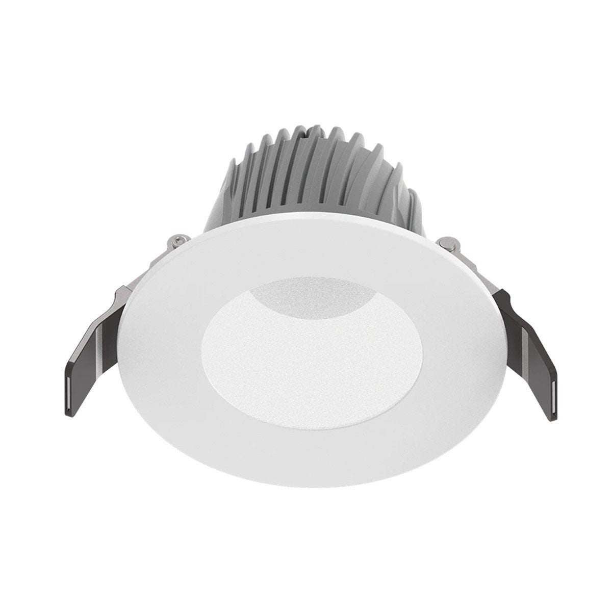 4 Inch Deep Regress LED Commercial Downlight, 8W|10W|11W, 850 Lumens, Selectable CCT, White Finish