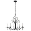 Shannon 33 in. 8 lights Chandelier Iron finish