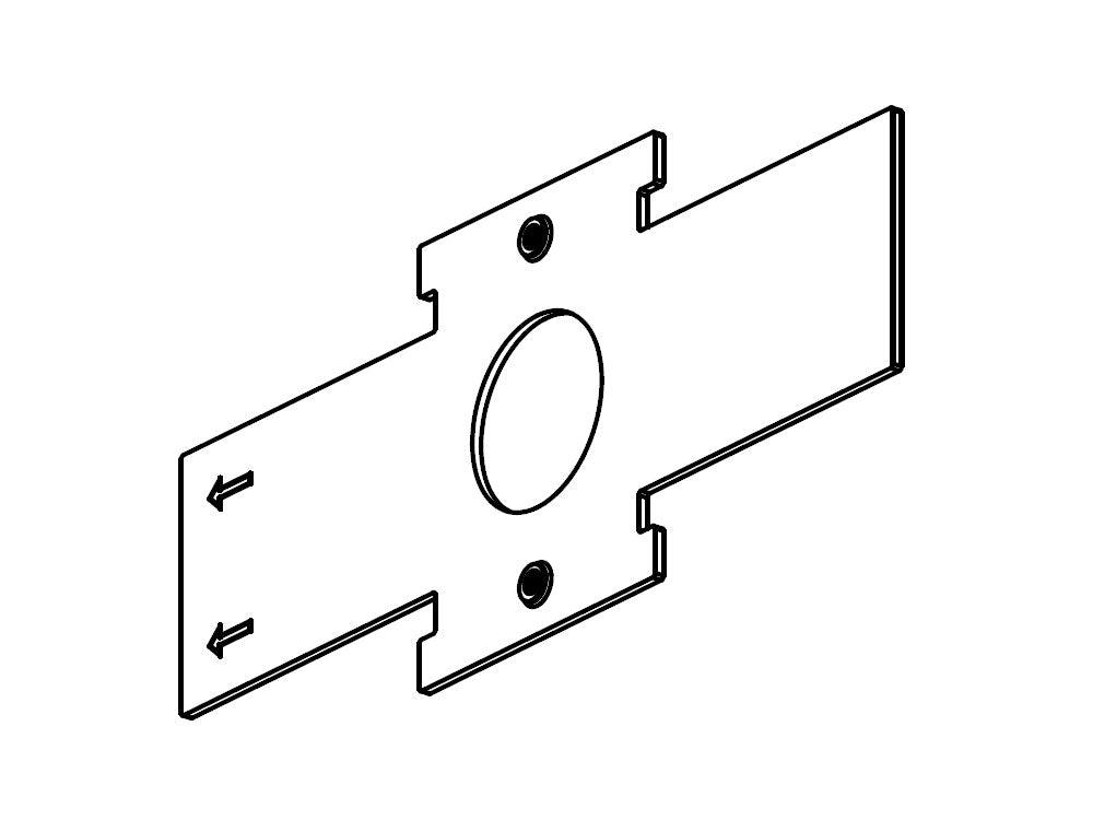 High Bay Pendant Mount Slider - Bees Lighting