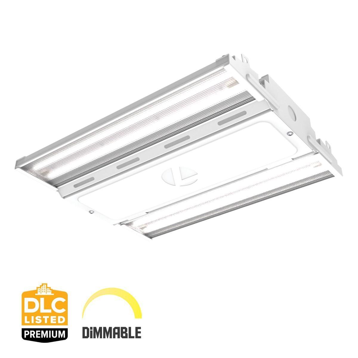 Compact Pro LED High Bay, Switchable Lumens 12000/18000 and CCT 4000K/5000K, 120/277V - Bees Lighting
