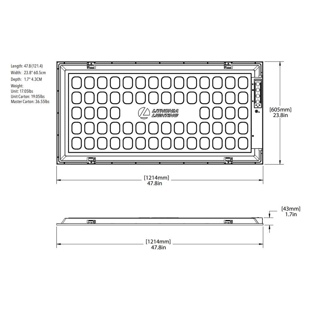 Cpx 2x4 on sale 4000lm 40k