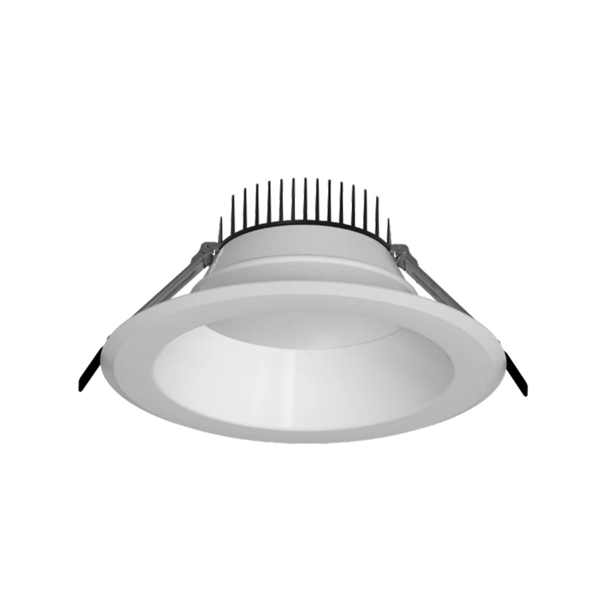 8" Commercial Downlight, 8000 Lumens, 50|65|80W, 2700K to 5000K, 0-10V, 120-277V