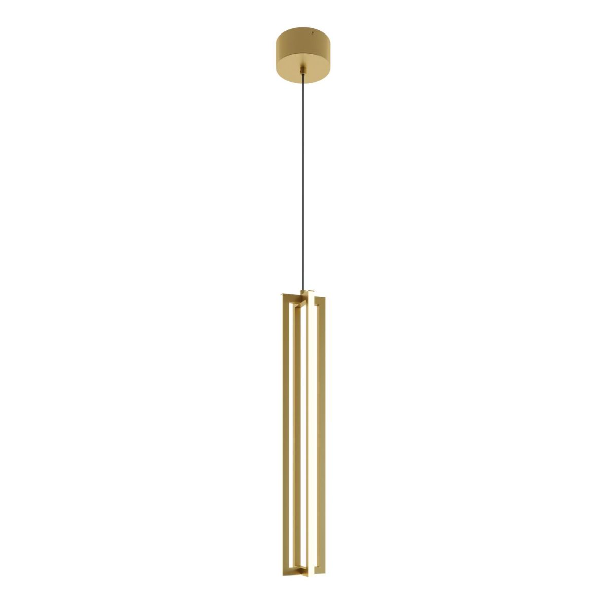 Cass 4 in. LED Pendant Light Gold finish - Bees Lighting