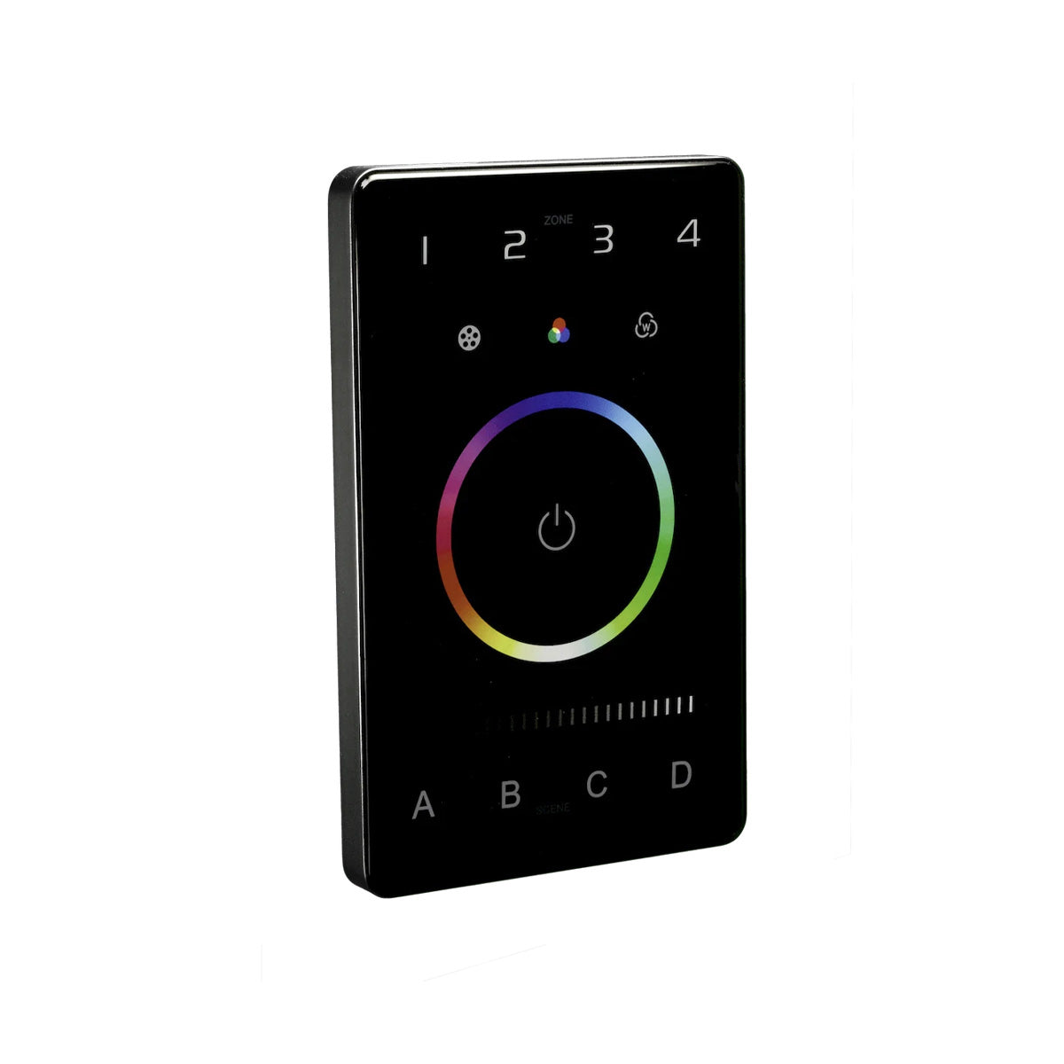 DMX RGBW 4 Zone Wall Controller