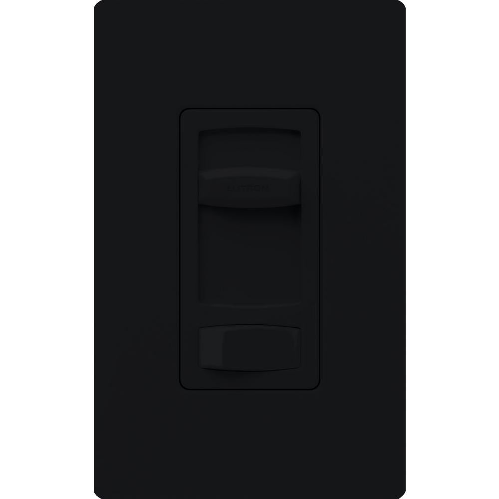 Skylark Contour Reverse-Phase ELV Dimmer, 3-Way, 250W LED/500W ELV, Neutral Required, Black