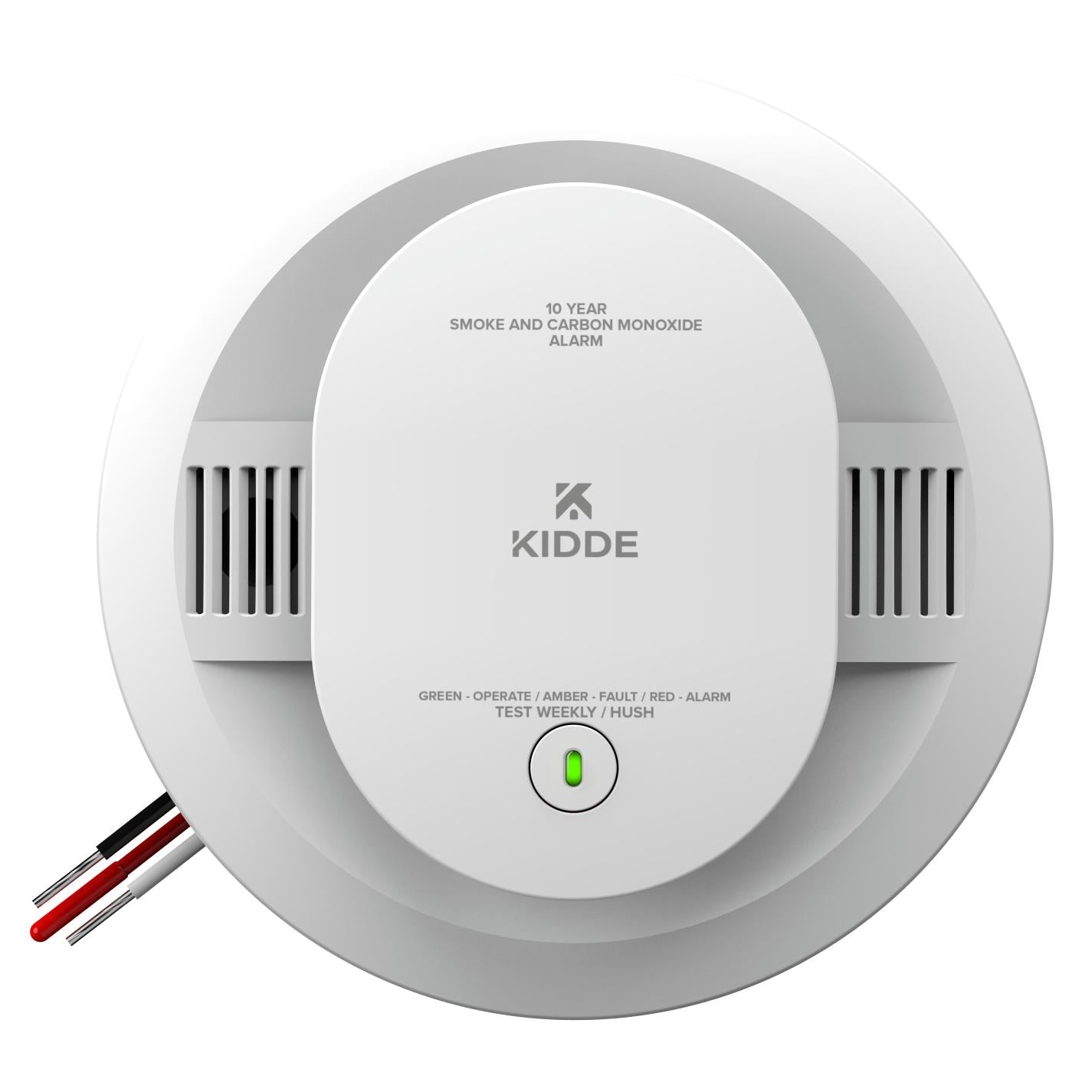 FireX Hardwired+10-Year Battery Backup Smoke & Carbon Monoxide Detector