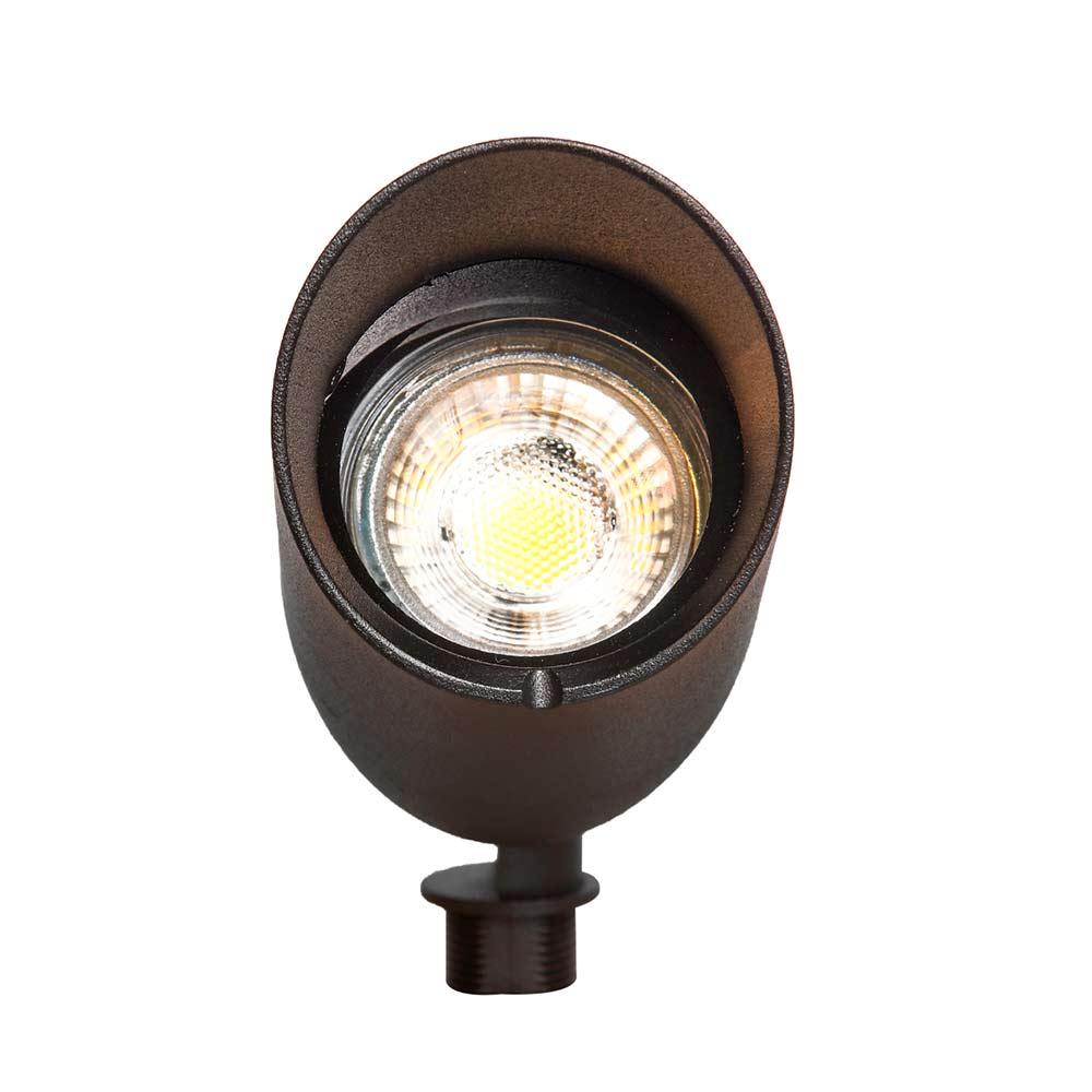 Landscape LED Spotlight, 12V, Aluminum, Black Finish - Bees Lighting