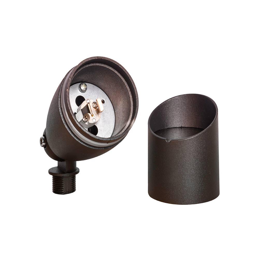 Landscape LED Spotlight, 12V, Aluminum, Black Finish - Bees Lighting