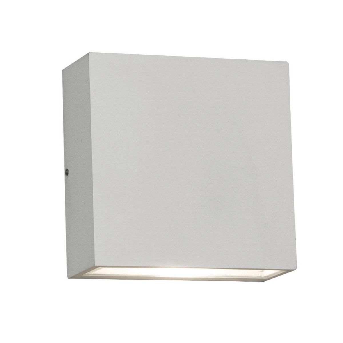 Dexter 6 in. LED Outdoor Wall Sconce 3000K White Finish