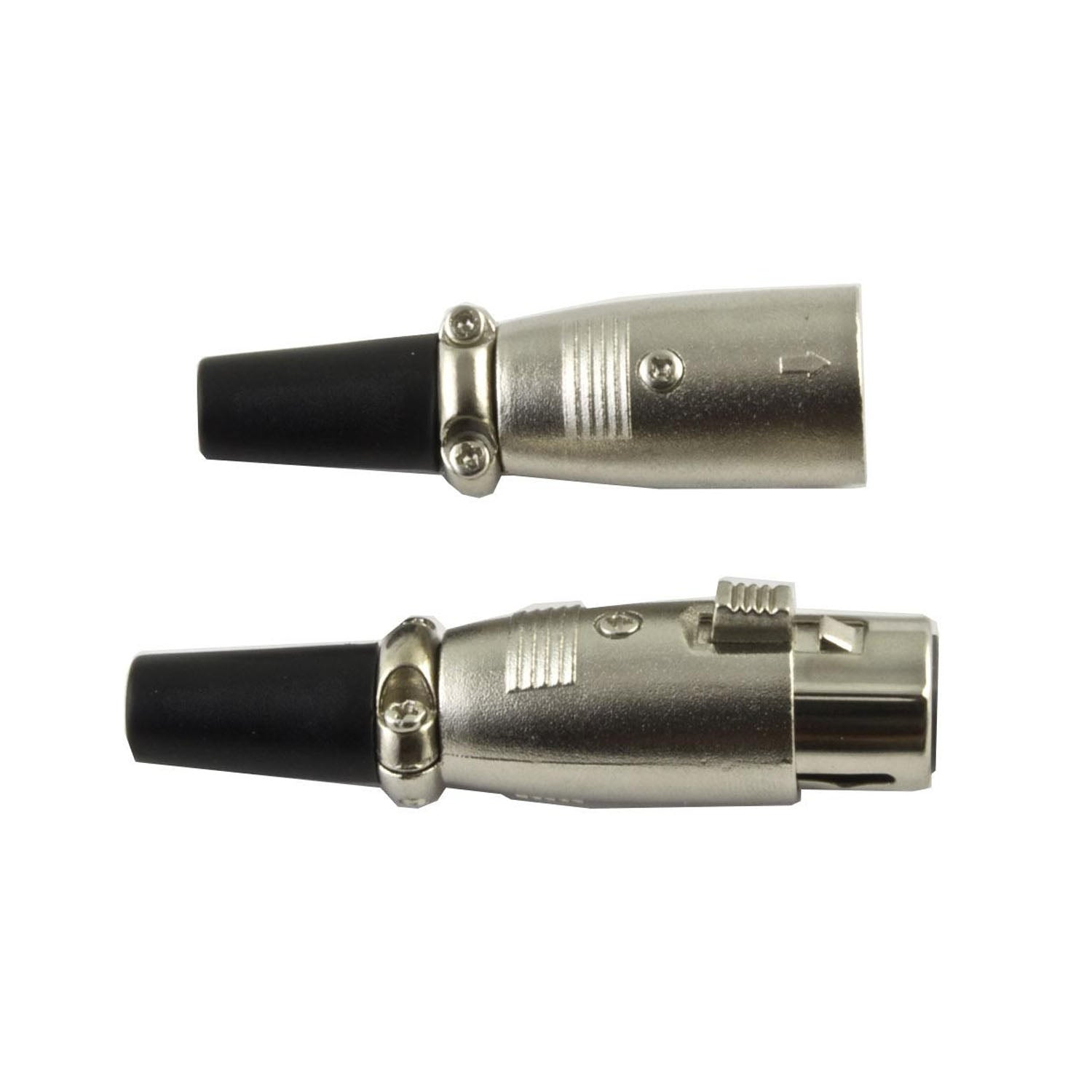 DMX XLR-3-Pin Connector Pair