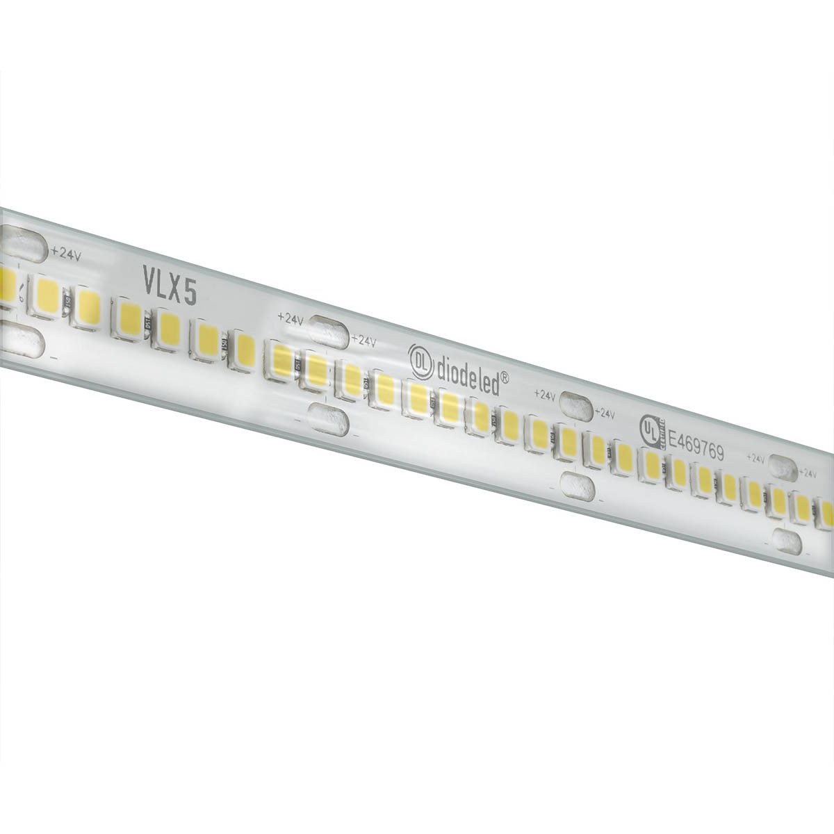 Valent X High Density LED Strip Light, 16ft Reel, 2400K, 469 Lumens per Ft, 24V, IP65 Wet locations