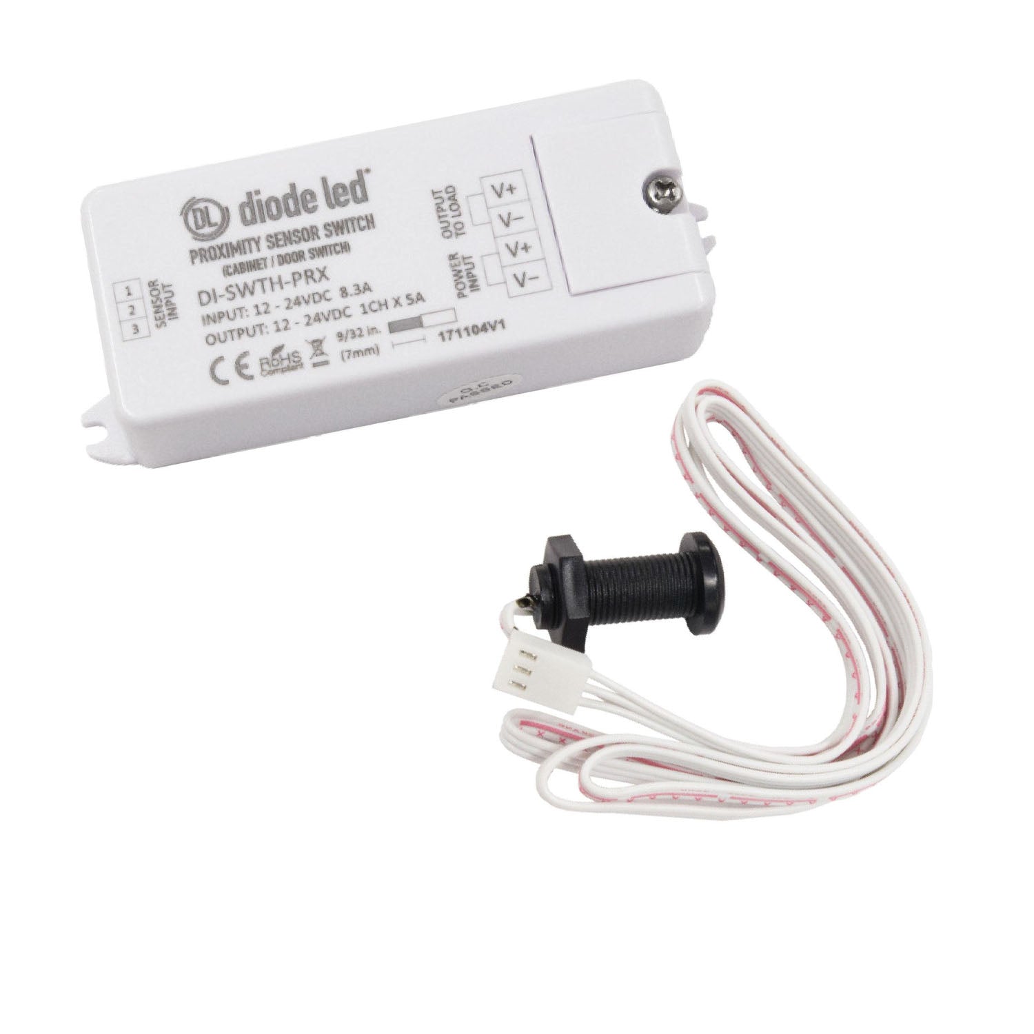 Proximity Sensor Switch for 12-24V DC LED Tape lights and fixtures