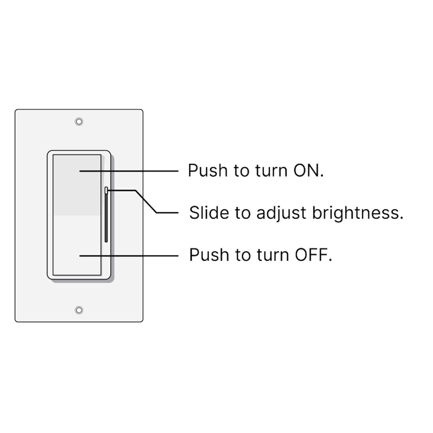 SWITCHEX+ 60 Watts, 12VDC LED Driver and Dimmer Switch