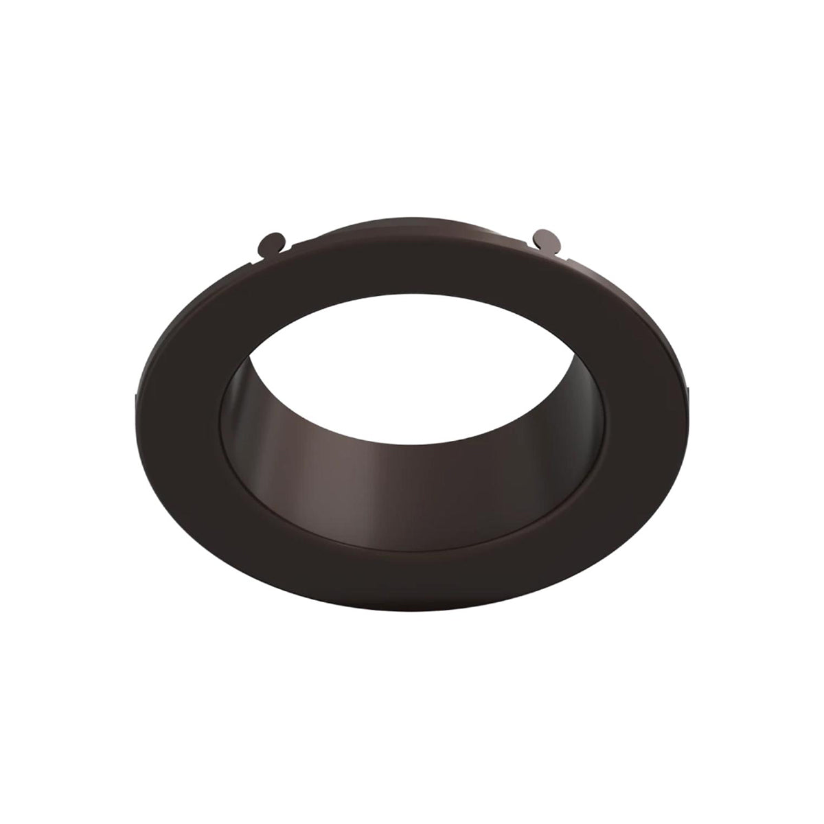 4" Round Trim for Commercial Downlights, Smooth Bronze Finish - Bees Lighting