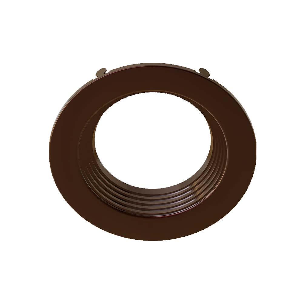 4" Round Trim Baffle Bronze Finish - Bees Lighting