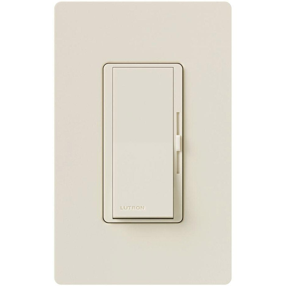 Diva Light Switch and Fan Speed Control, Single Pole, Light Almond