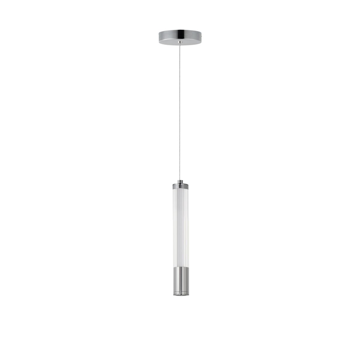 Cortex 2 in. LED Pendant Light Polished Chrome Finish