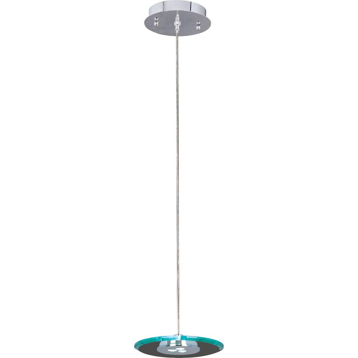 Hagen 7 in. 3 Lights LED Pendant Light Chrome finish - Bees Lighting