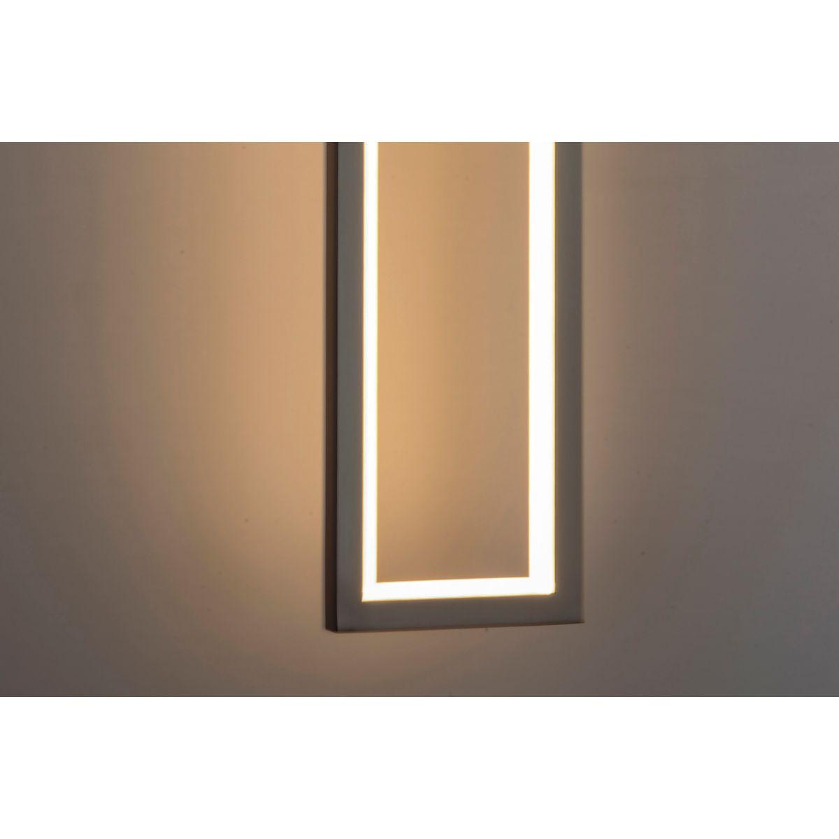 Link 20 in. 2 Lights LED Armed Sconce Nickel finish - Bees Lighting