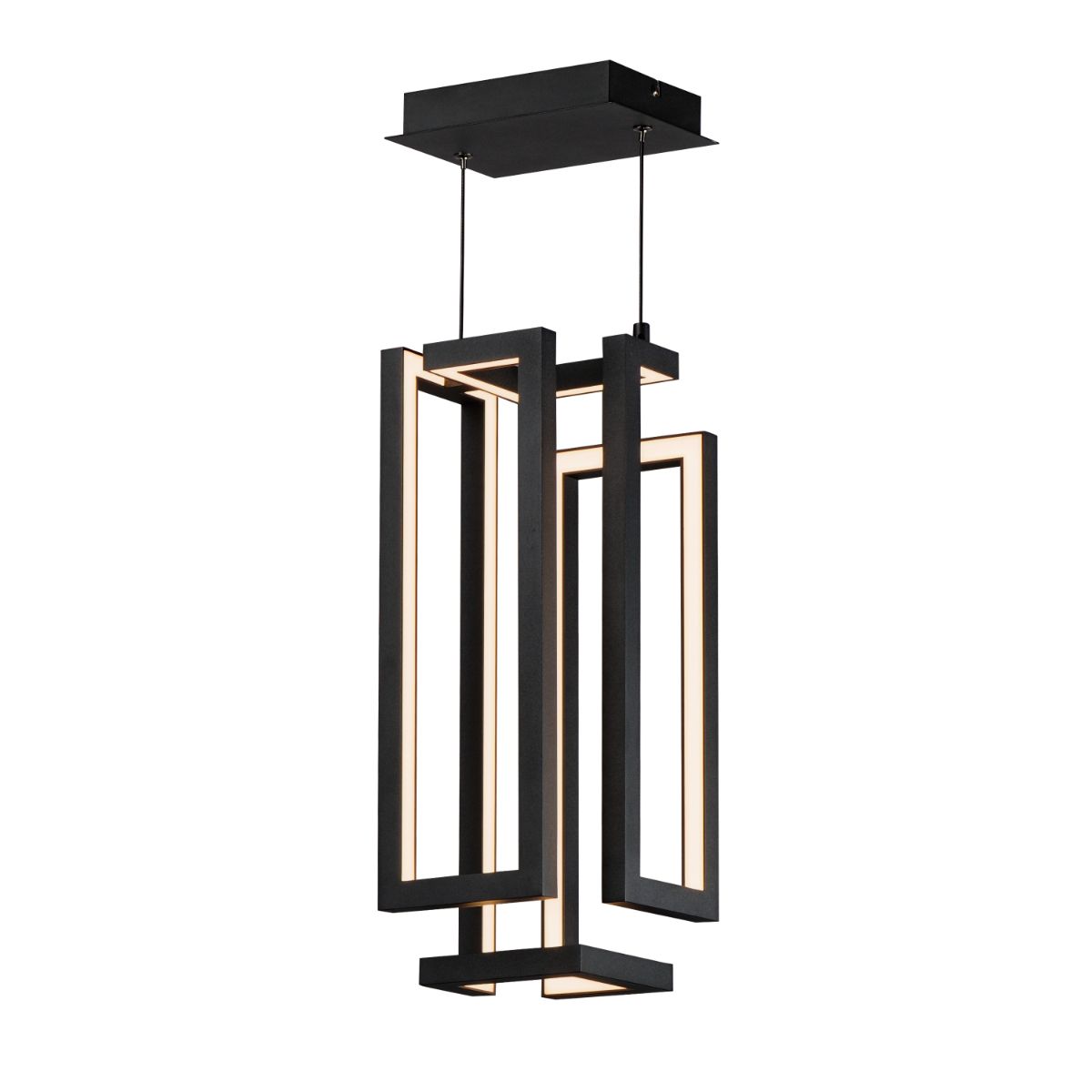 Penrose 7 in. LED Pendant Light Black Finish - Bees Lighting