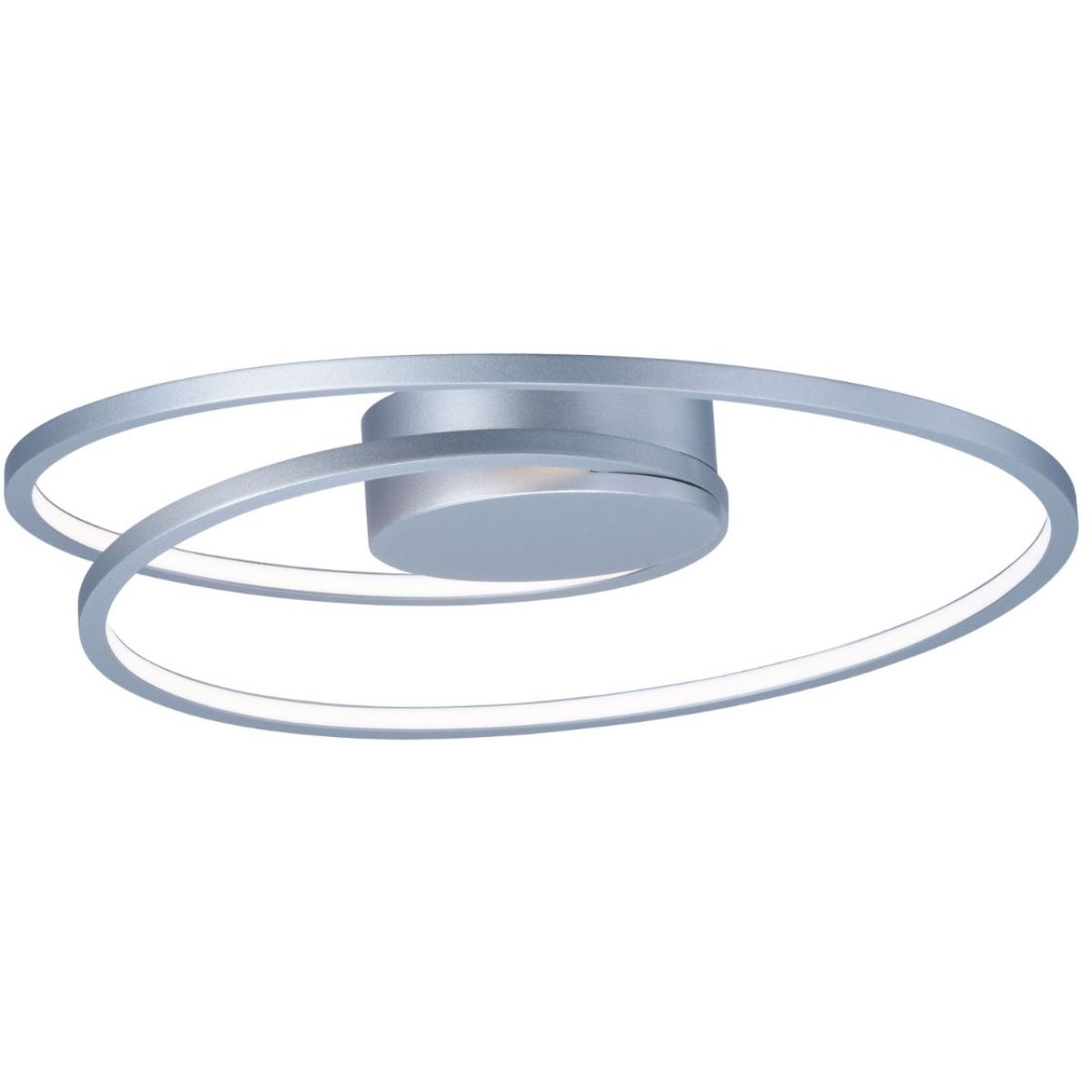 Cycle 18 in. LED Flush Mount Light Silver Finish - Bees Lighting