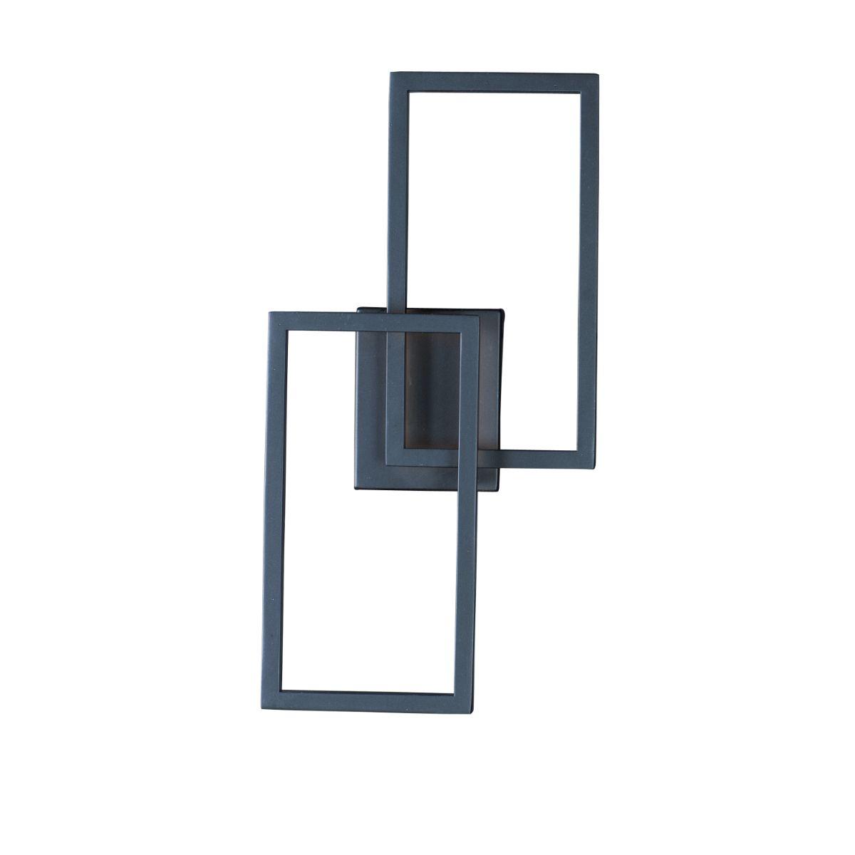 Traverse LED 20 in. LED Outdoor Wall Sconce 2170 Lumens 3000K Black - Bees Lighting