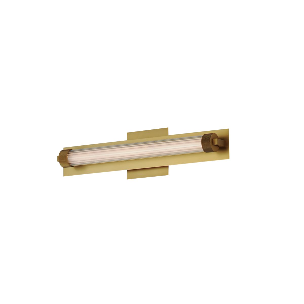 Doric 19 in. LED Bath Bar Brass Finish