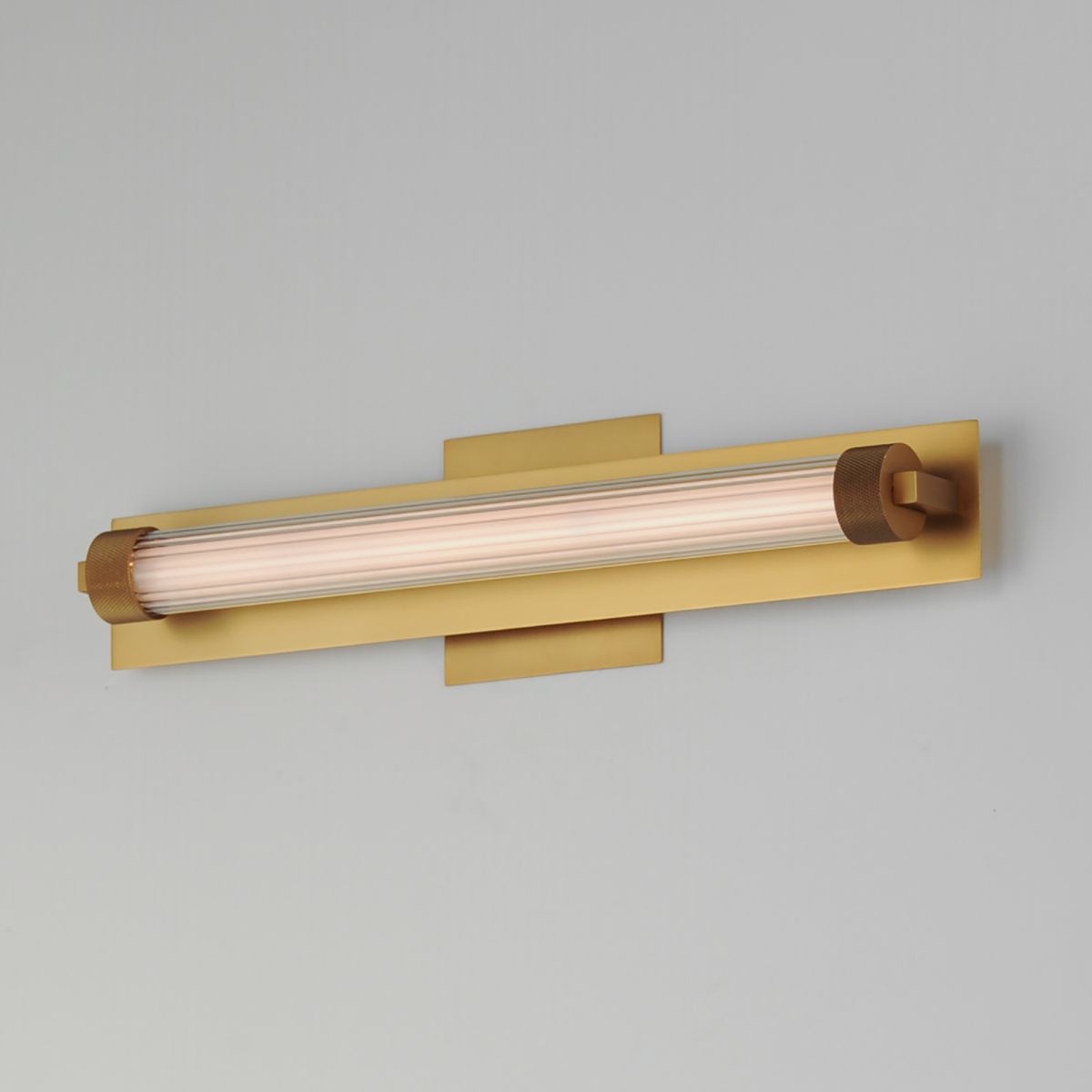 Doric 19 in. LED Bath Bar Brass Finish