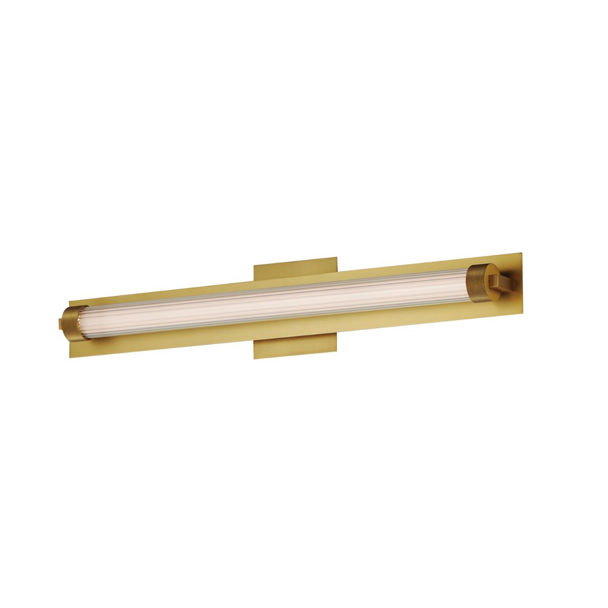 Doric 26 in. LED Bath Bar Brass Finish