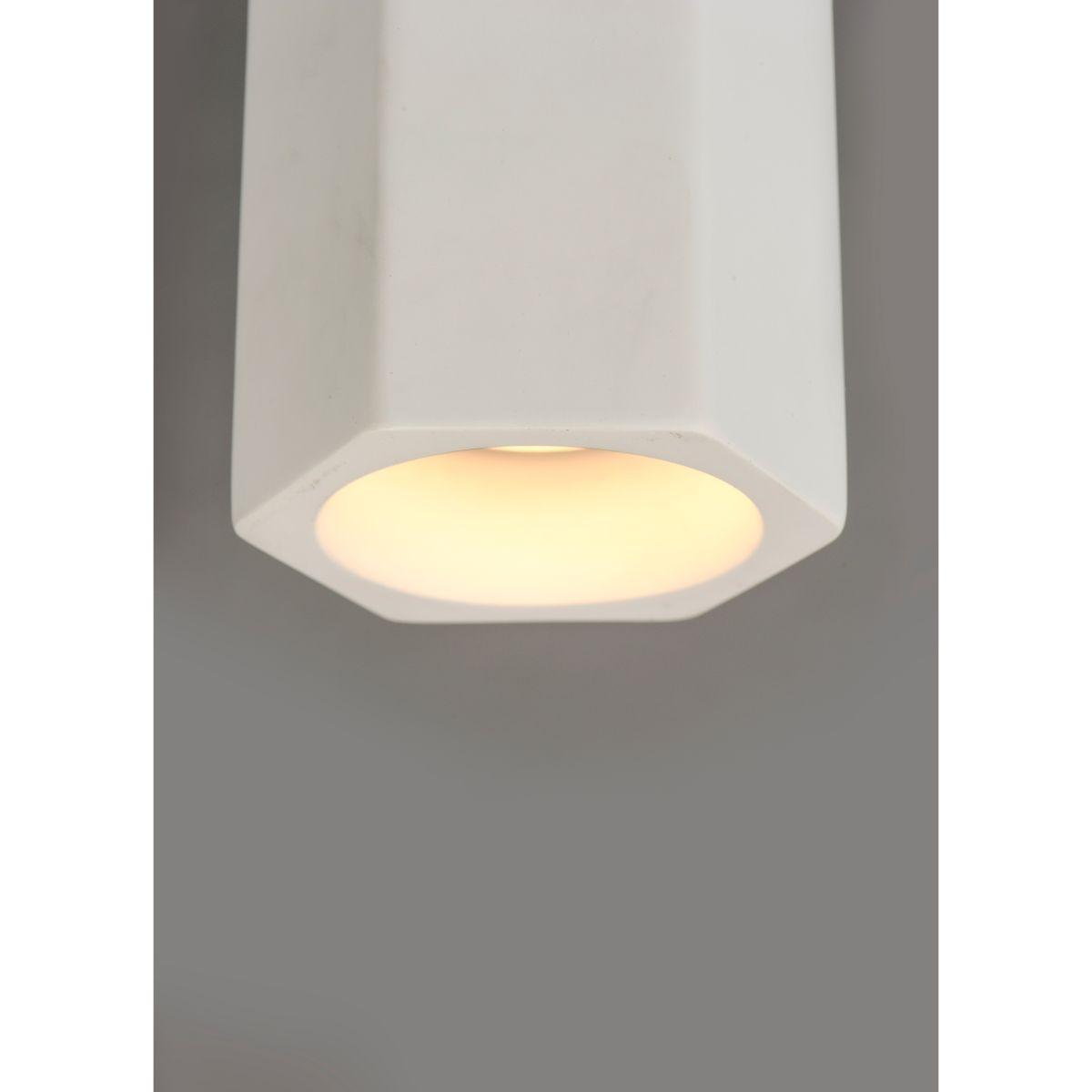 Allen 4 in. LED Pendant Light White finish - Bees Lighting