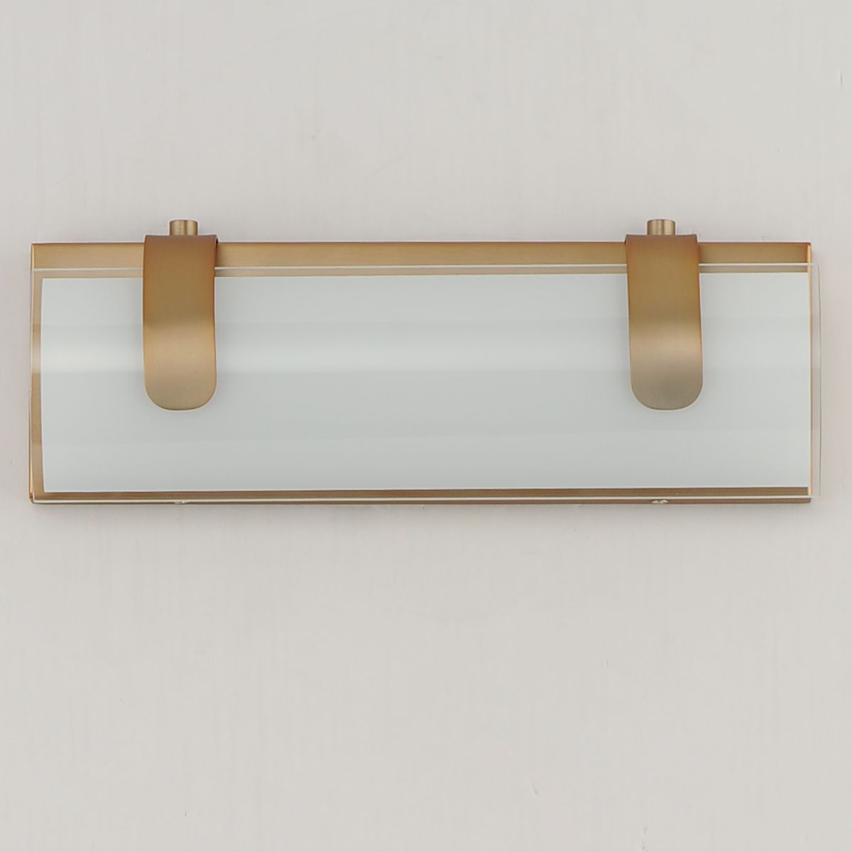 Clutch 13 in. LED Bath Bar Gold Finish