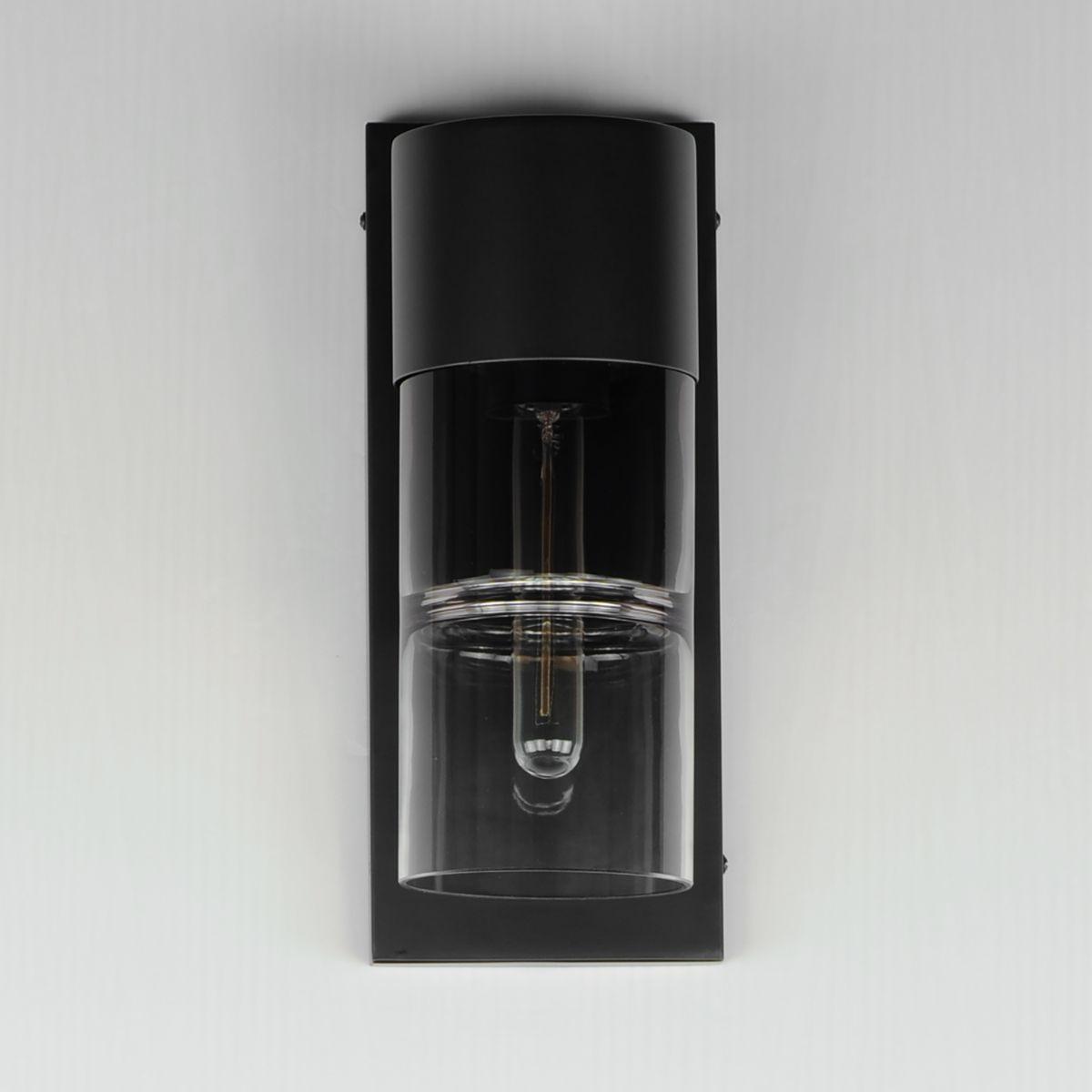 Smokestack 14 in. LED Outdoor Wall Sconce Black Finish - Bees Lighting