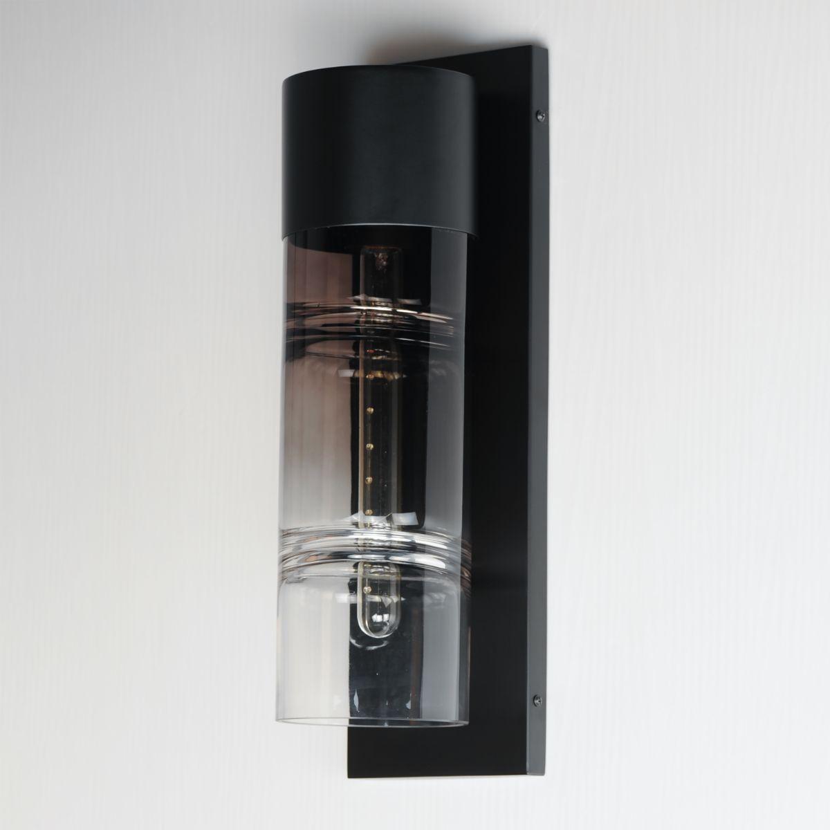 Smokestack 20 in. LED Outdoor Wall Sconce Black Finish - Bees Lighting